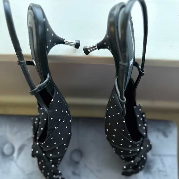👸🏻HP👸🏻 Zara Slingback Kitten Heels, size 38 - Picture 3 of 6